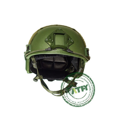 NIJ IIIA Kevlar Tactical Combat Military Ballistic Helmet Head loc Suspension system